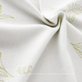 Fresh Green Tea Aromatic After-treatment Polyester Jacquard Mattress Fabric